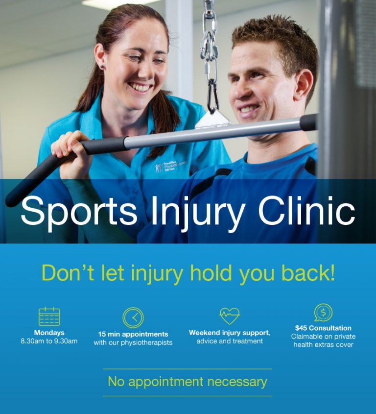 Sports Injury Clinic - Don't Wait To Have Your Weekend Sports Injury ...