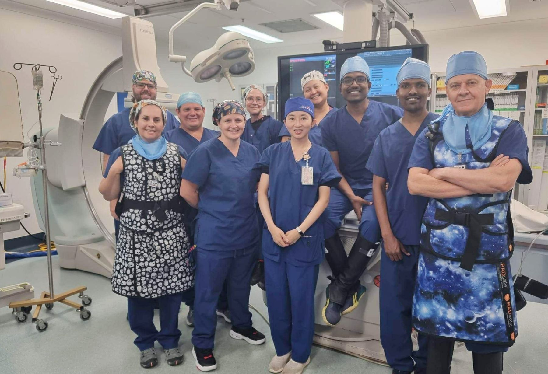 Friendlies cath lab